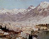 A View Of Como by Adelsteen Normann